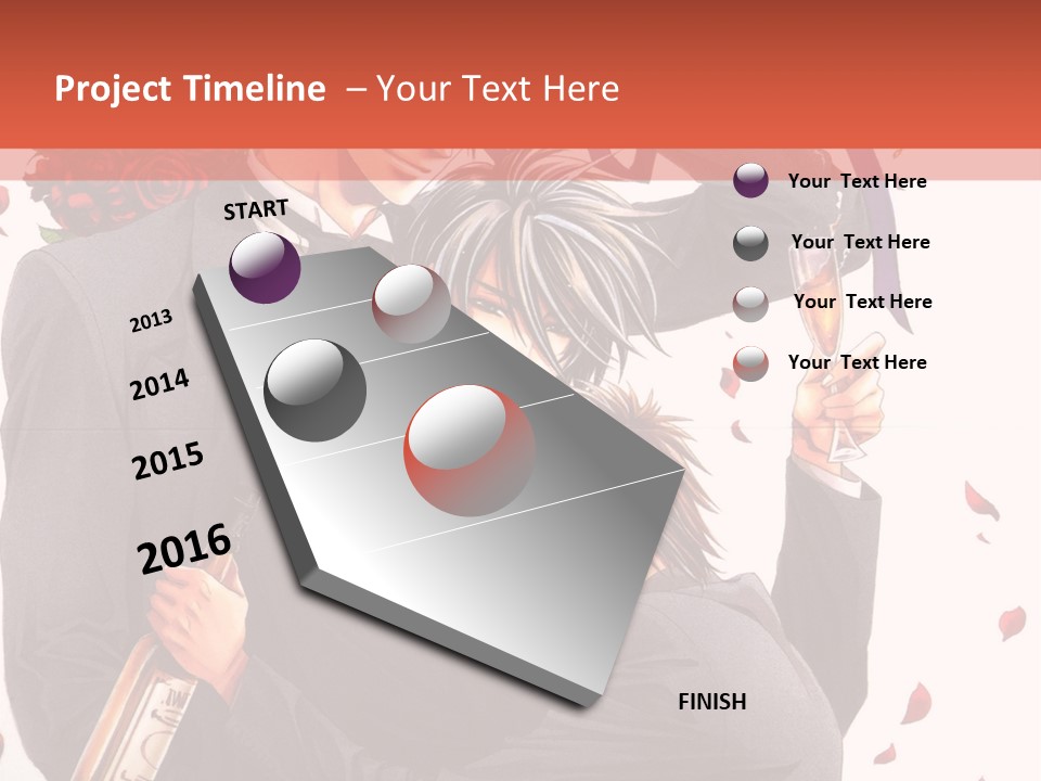 A Couple Of People That Are Hugging Each Other PowerPoint Template