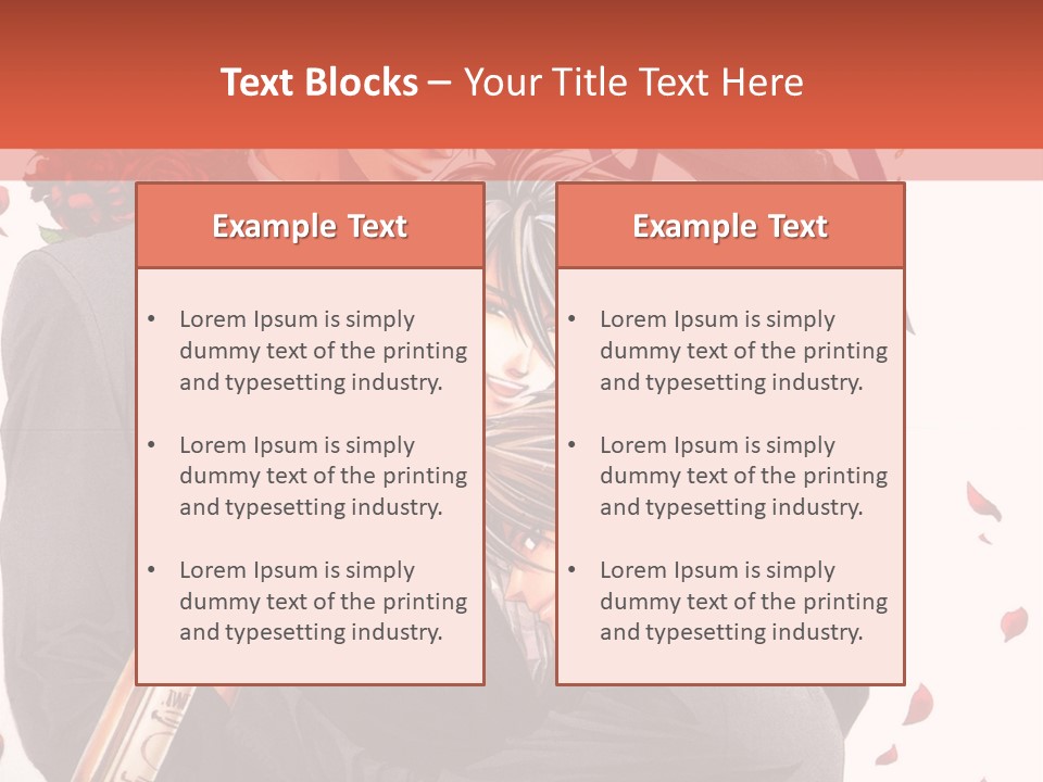 A Couple Of People That Are Hugging Each Other PowerPoint Template