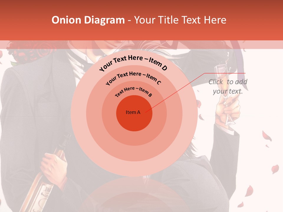 A Couple Of People That Are Hugging Each Other PowerPoint Template