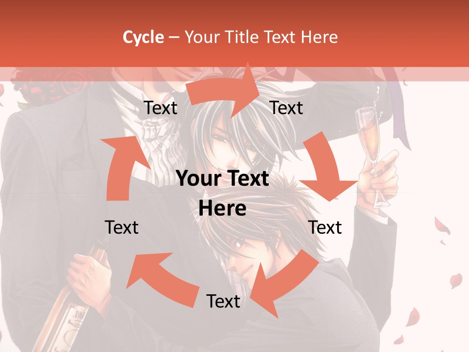 A Couple Of People That Are Hugging Each Other PowerPoint Template