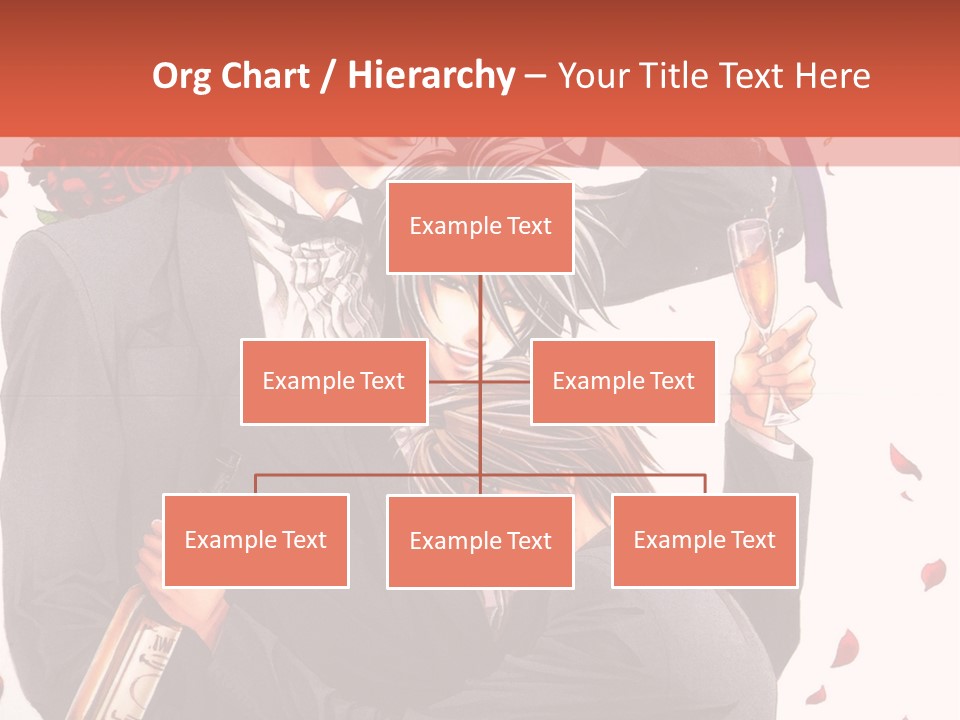 A Couple Of People That Are Hugging Each Other PowerPoint Template