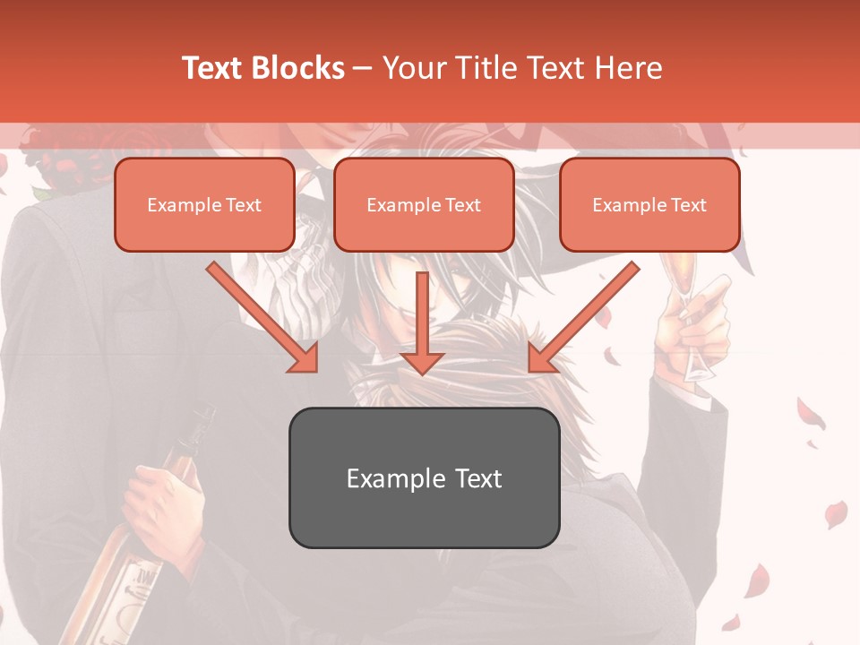 A Couple Of People That Are Hugging Each Other PowerPoint Template