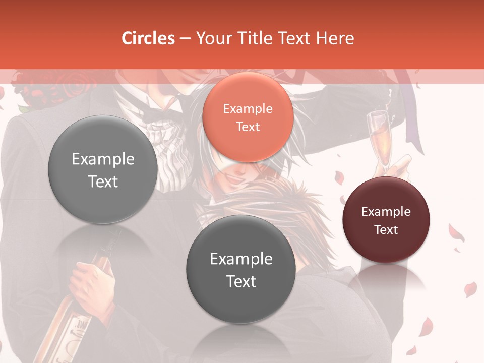 A Couple Of People That Are Hugging Each Other PowerPoint Template