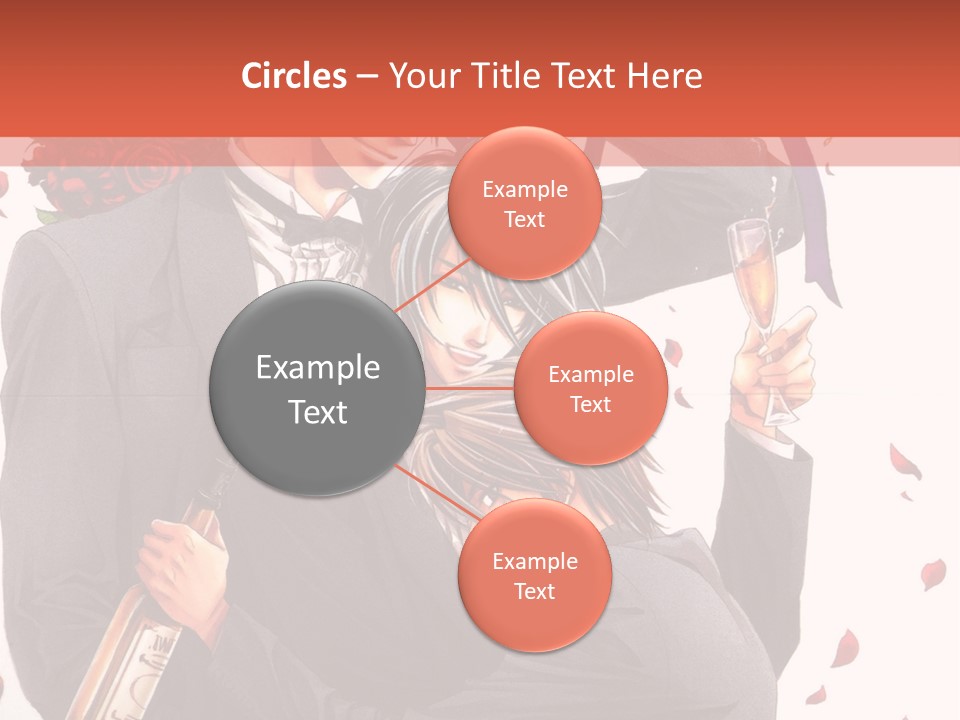 A Couple Of People That Are Hugging Each Other PowerPoint Template