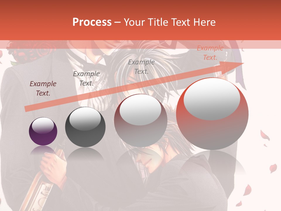 A Couple Of People That Are Hugging Each Other PowerPoint Template