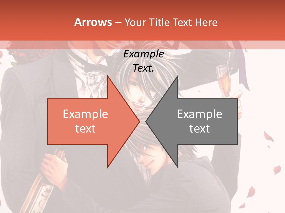 A Couple Of People That Are Hugging Each Other PowerPoint Template