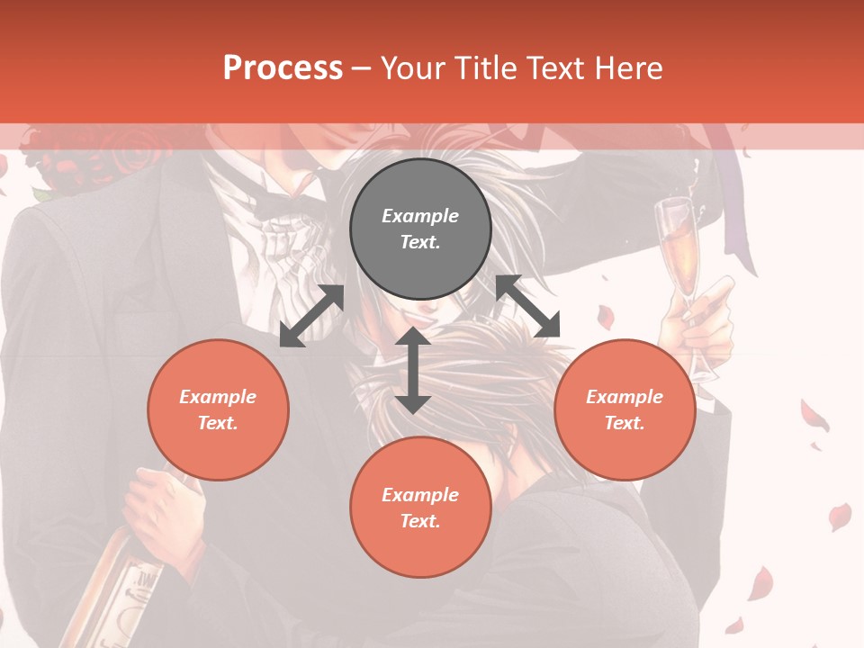 A Couple Of People That Are Hugging Each Other PowerPoint Template