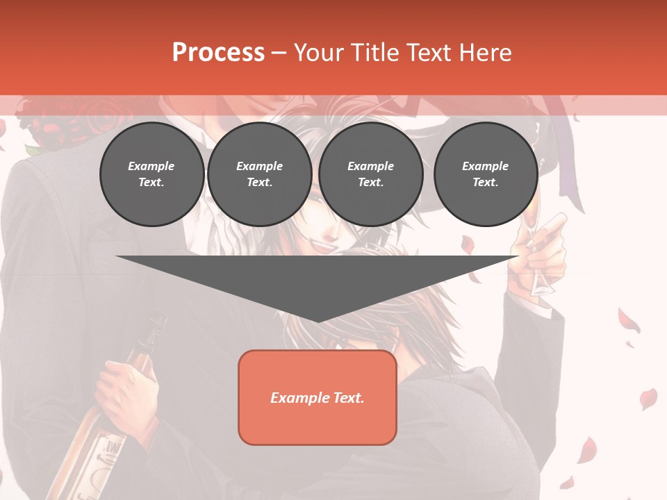 A Couple Of People That Are Hugging Each Other PowerPoint Template