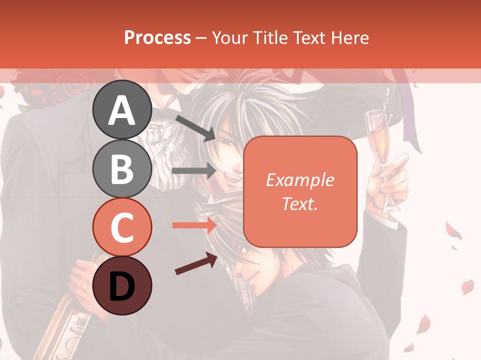 A Couple Of People That Are Hugging Each Other PowerPoint Template