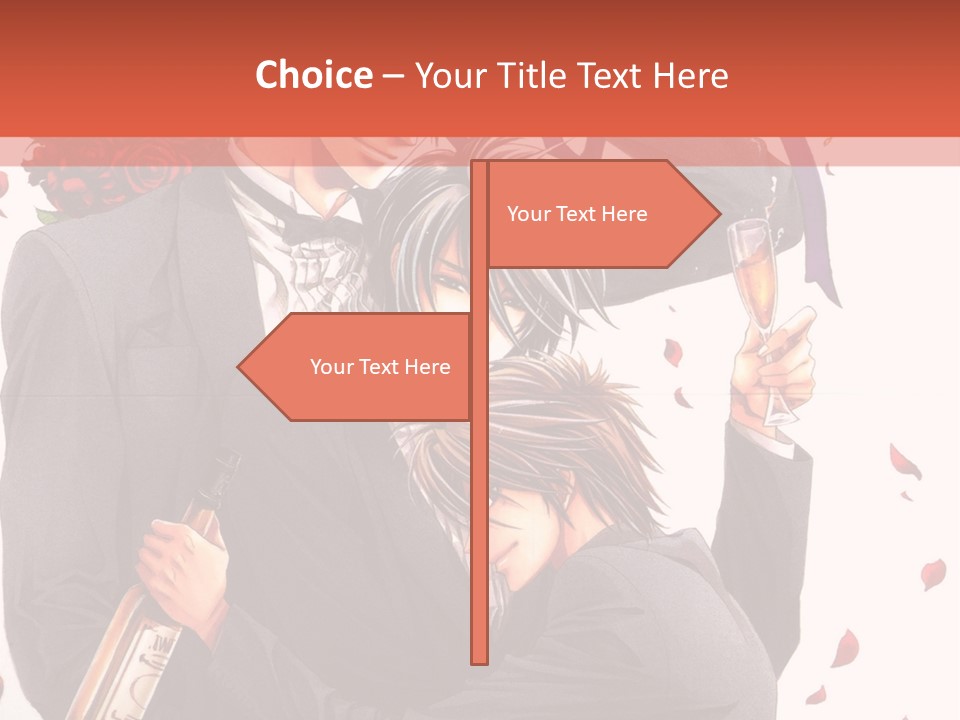 A Couple Of People That Are Hugging Each Other PowerPoint Template
