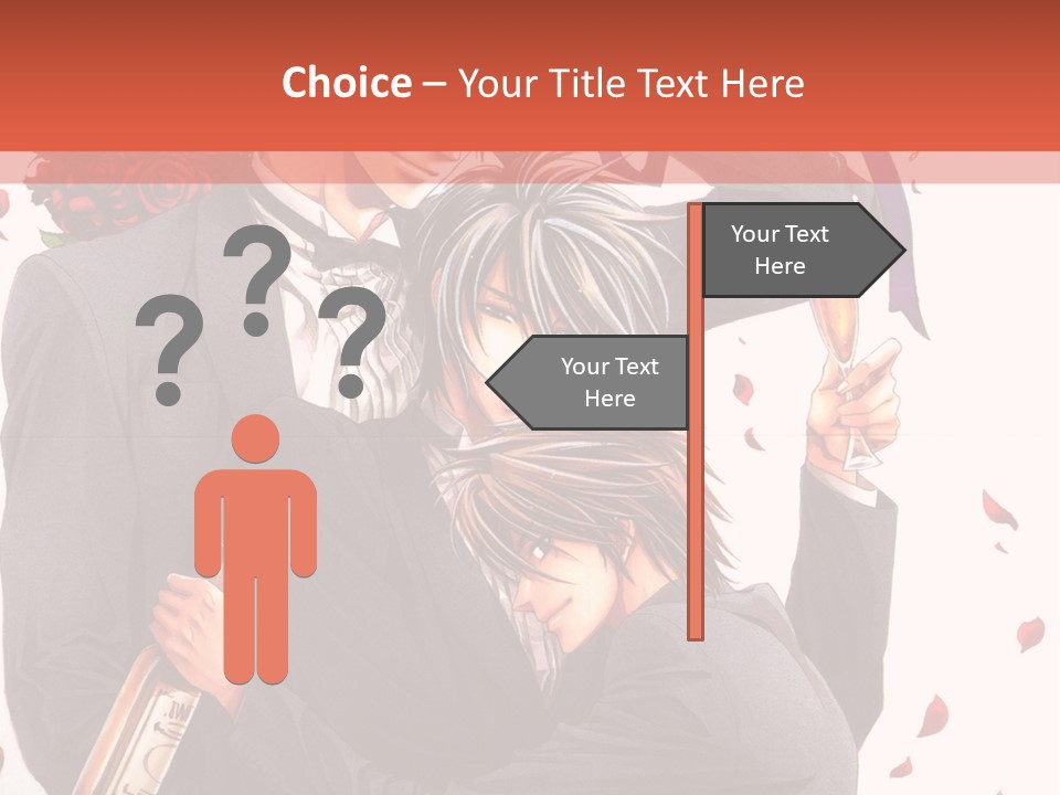 A Couple Of People That Are Hugging Each Other PowerPoint Template