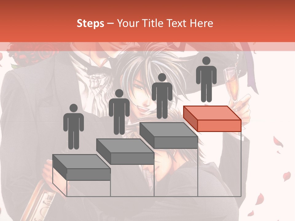 A Couple Of People That Are Hugging Each Other PowerPoint Template