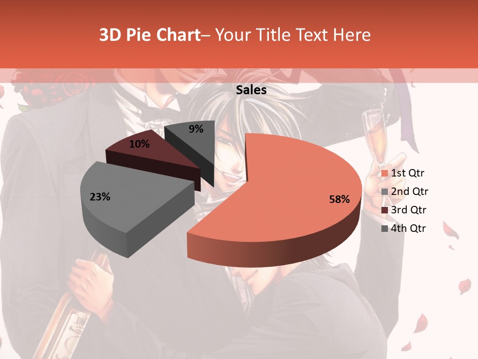 A Couple Of People That Are Hugging Each Other PowerPoint Template