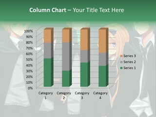 A Group Of Anime Characters Standing Next To Each Other PowerPoint Template