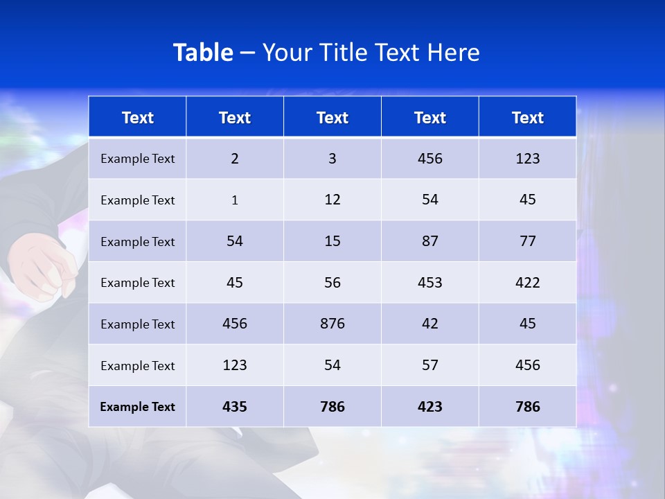 A Man In A Suit Pointing At Something PowerPoint Template