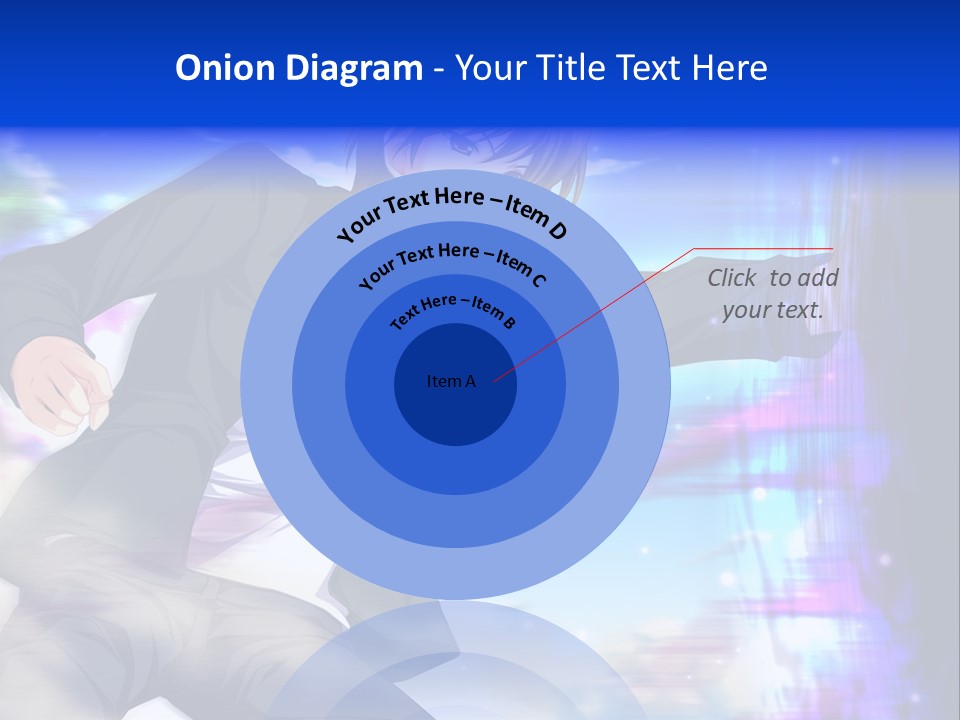 A Man In A Suit Pointing At Something PowerPoint Template