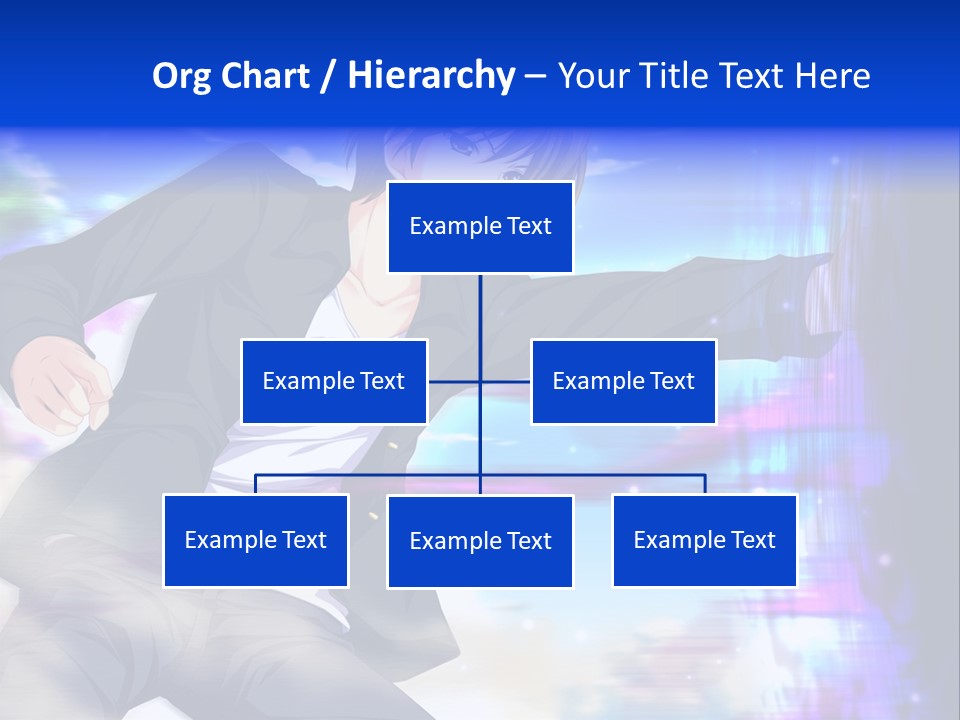 A Man In A Suit Pointing At Something PowerPoint Template