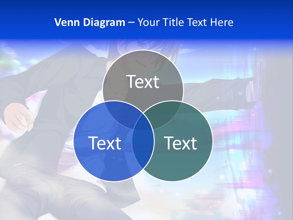 A Man In A Suit Pointing At Something PowerPoint Template