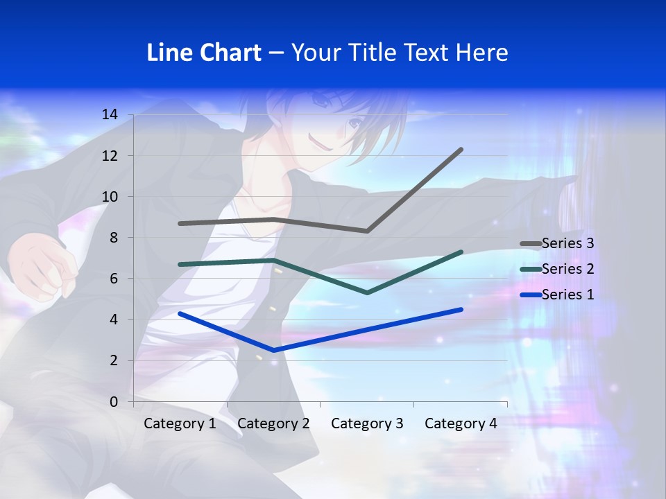 A Man In A Suit Pointing At Something PowerPoint Template