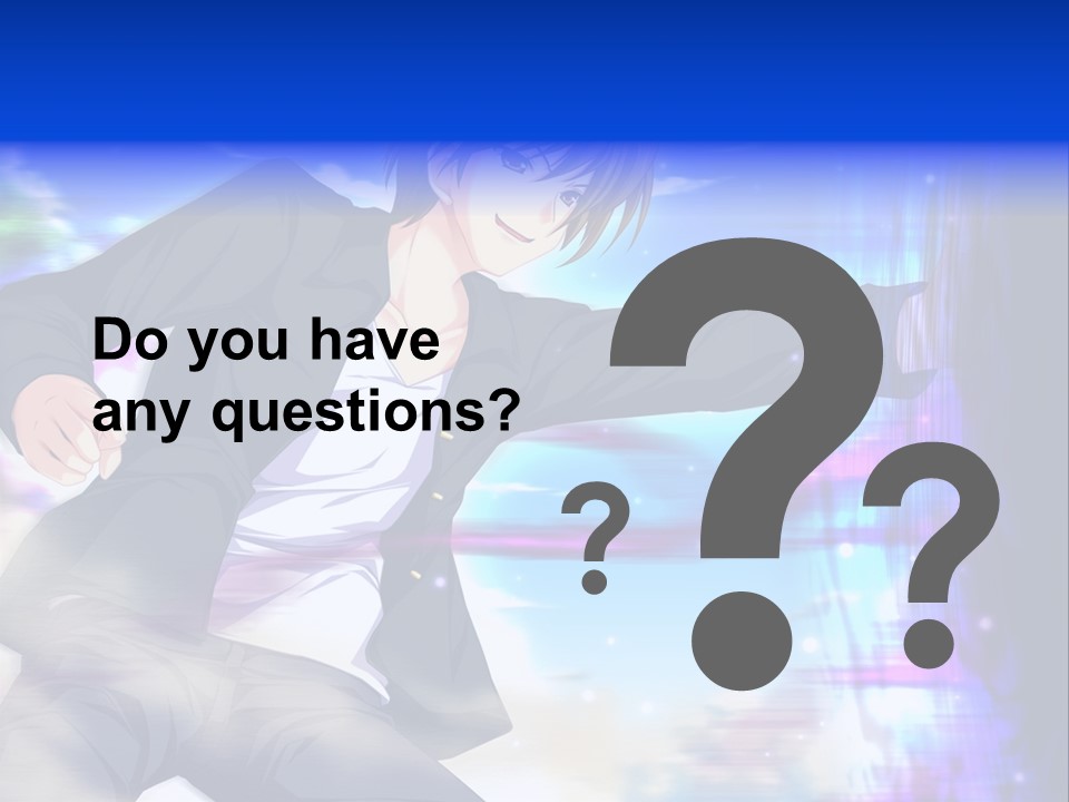 A Man In A Suit Pointing At Something PowerPoint Template