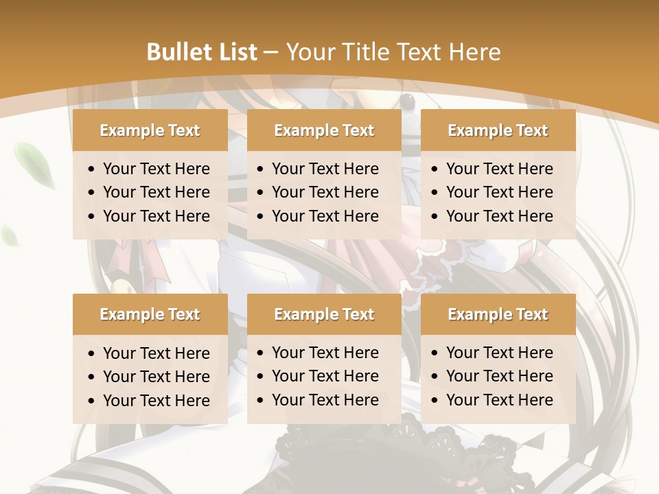 A Girl With Long Hair Is Standing In Front Of A Tree PowerPoint Template