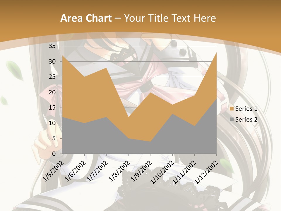 A Girl With Long Hair Is Standing In Front Of A Tree PowerPoint Template