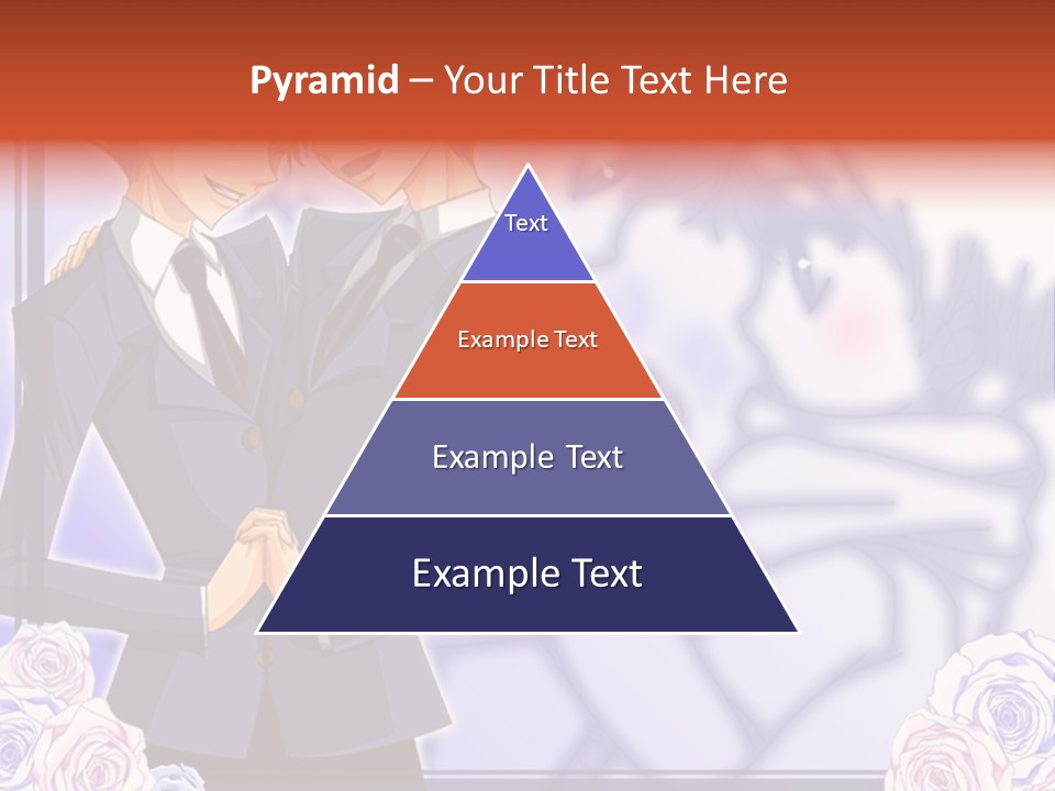 A Couple Of People That Are Standing Next To Each Other PowerPoint Template
