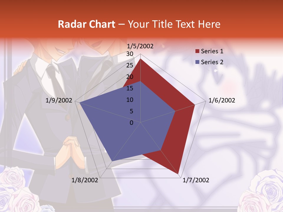 A Couple Of People That Are Standing Next To Each Other PowerPoint Template
