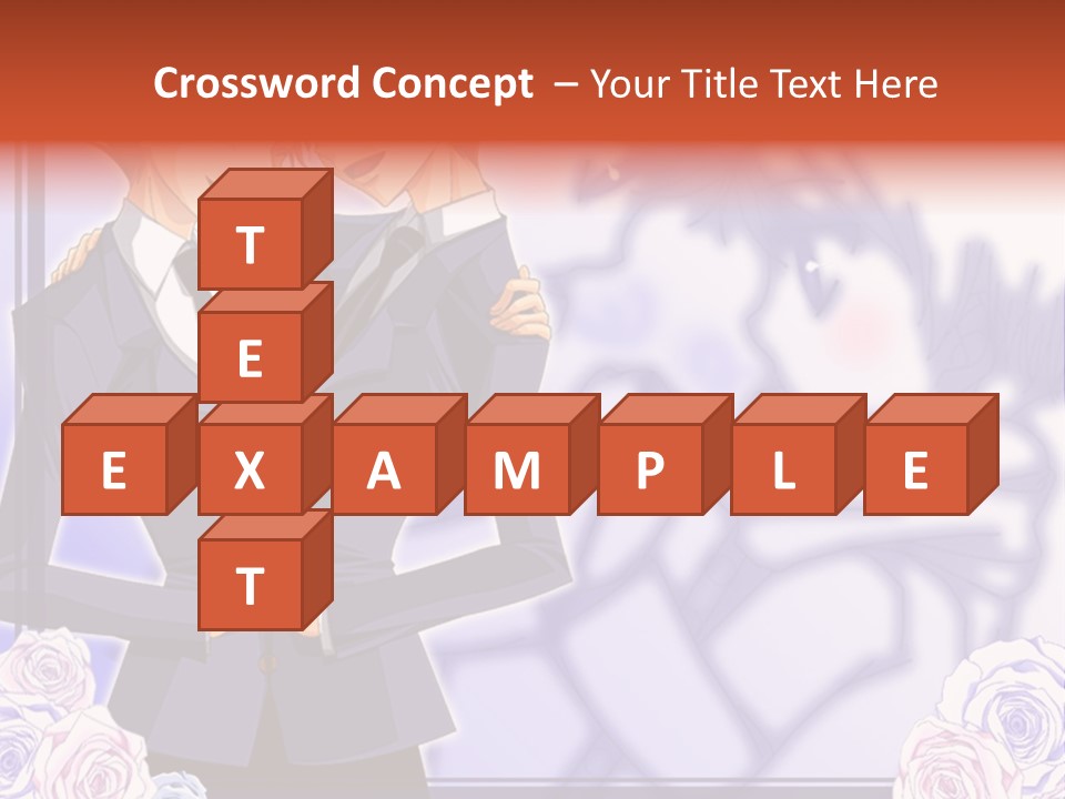 A Couple Of People That Are Standing Next To Each Other PowerPoint Template