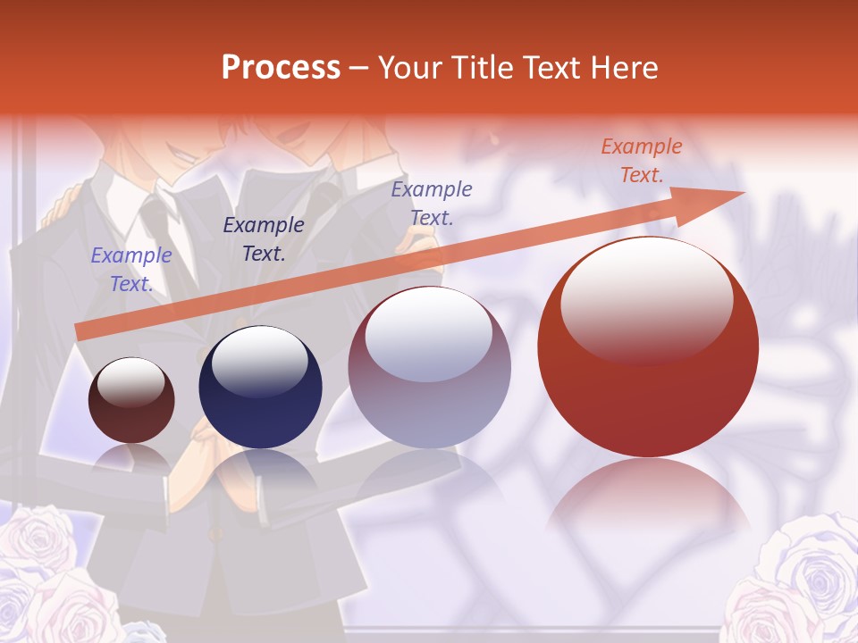 A Couple Of People That Are Standing Next To Each Other PowerPoint Template