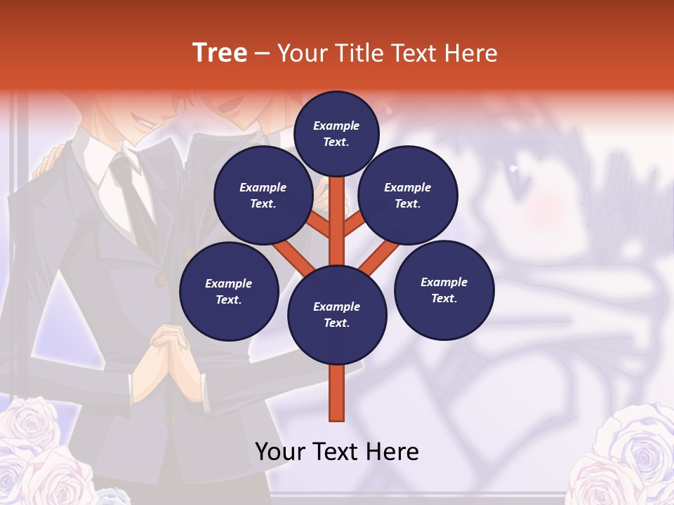A Couple Of People That Are Standing Next To Each Other PowerPoint Template