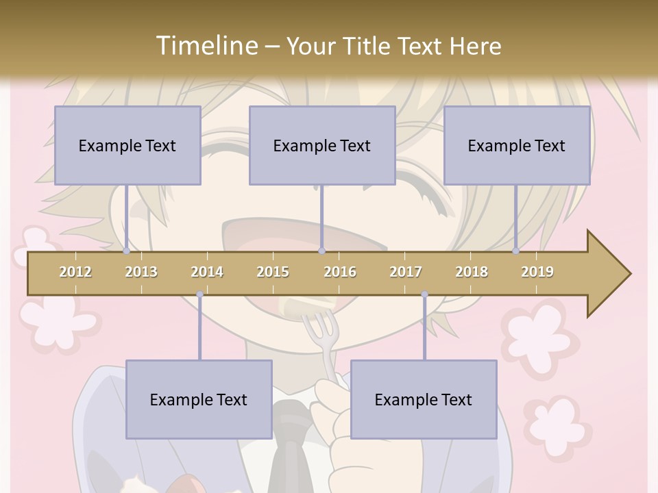 A Person In A Suit Holding A Piece Of Cake PowerPoint Template