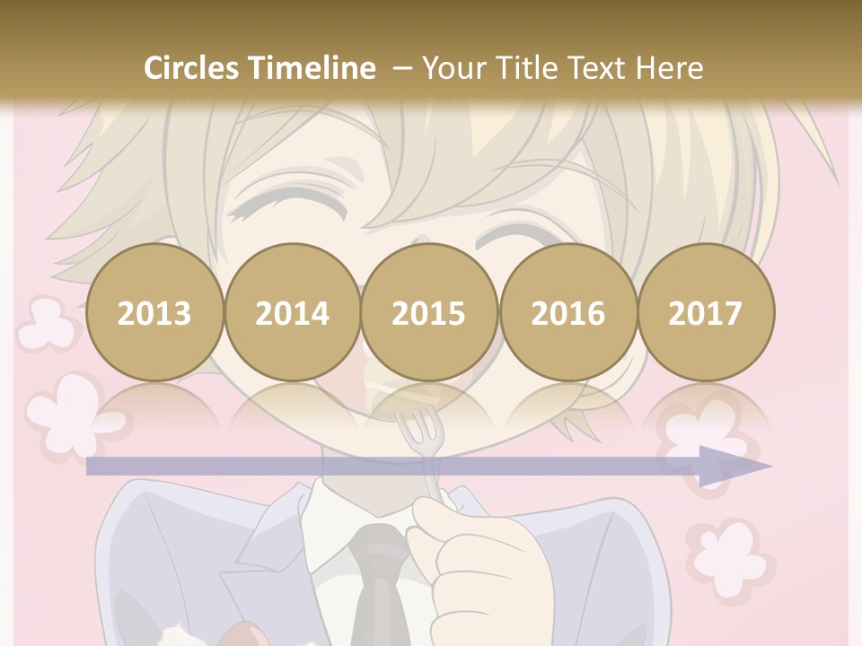 A Person In A Suit Holding A Piece Of Cake PowerPoint Template