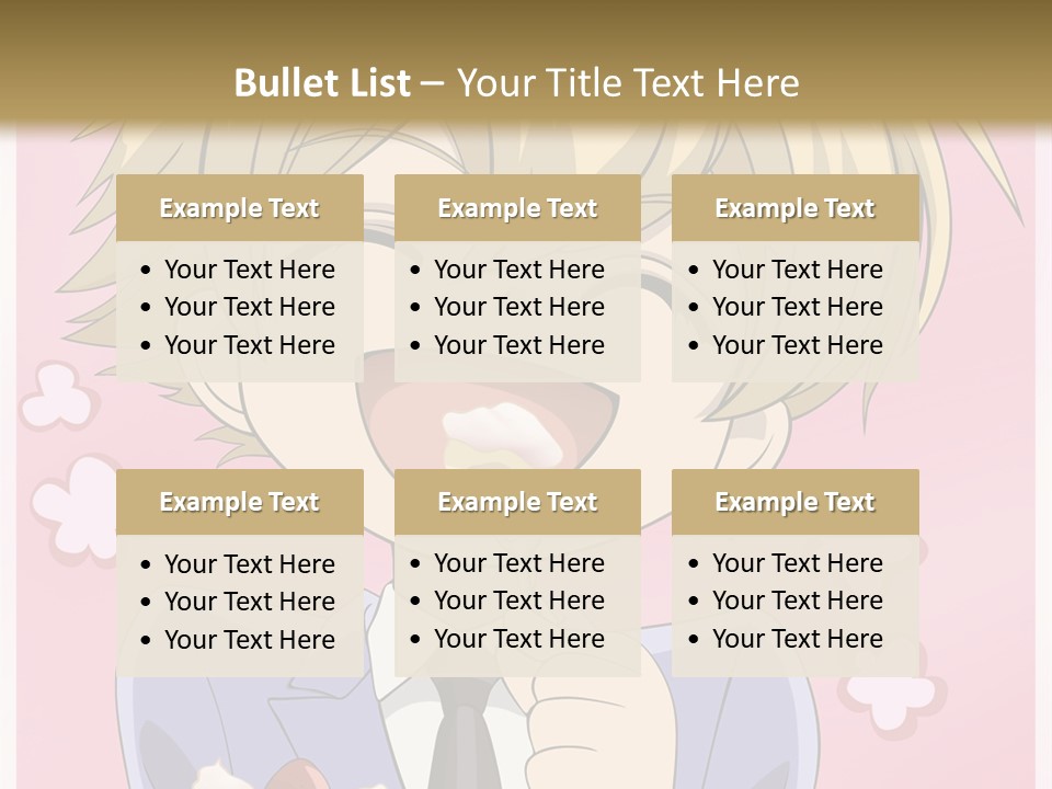 A Person In A Suit Holding A Piece Of Cake PowerPoint Template