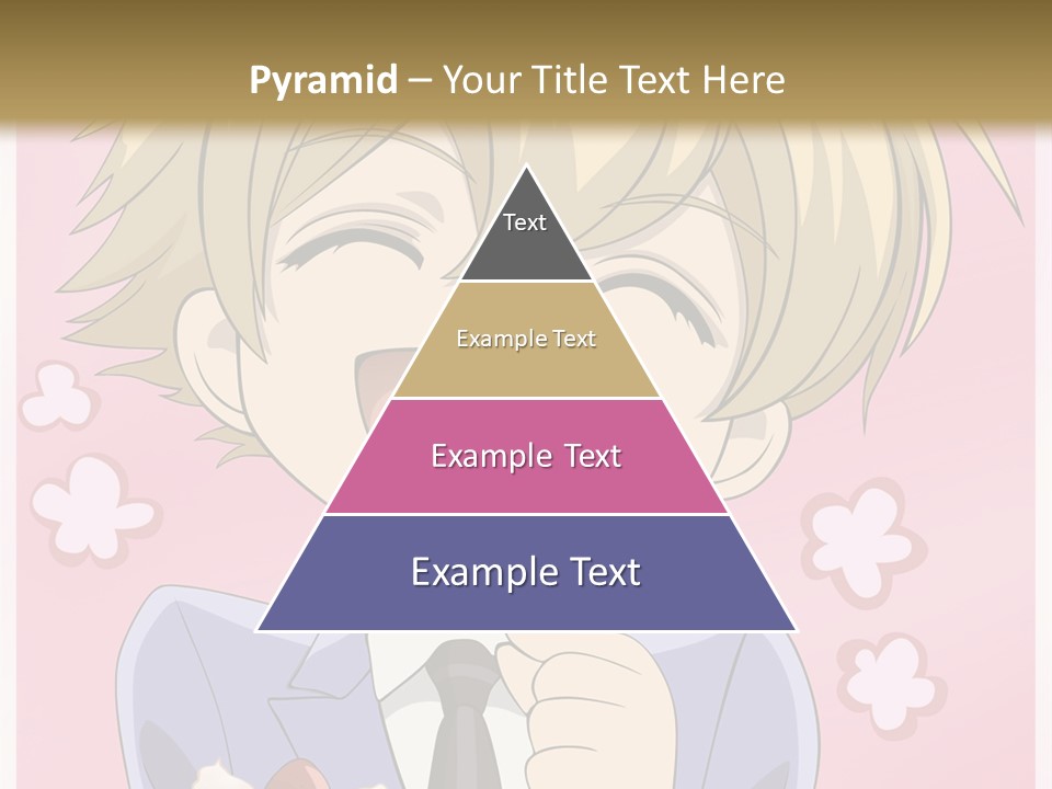 A Person In A Suit Holding A Piece Of Cake PowerPoint Template