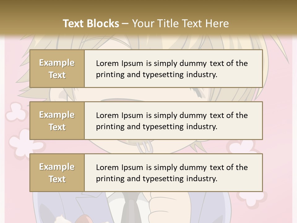 A Person In A Suit Holding A Piece Of Cake PowerPoint Template