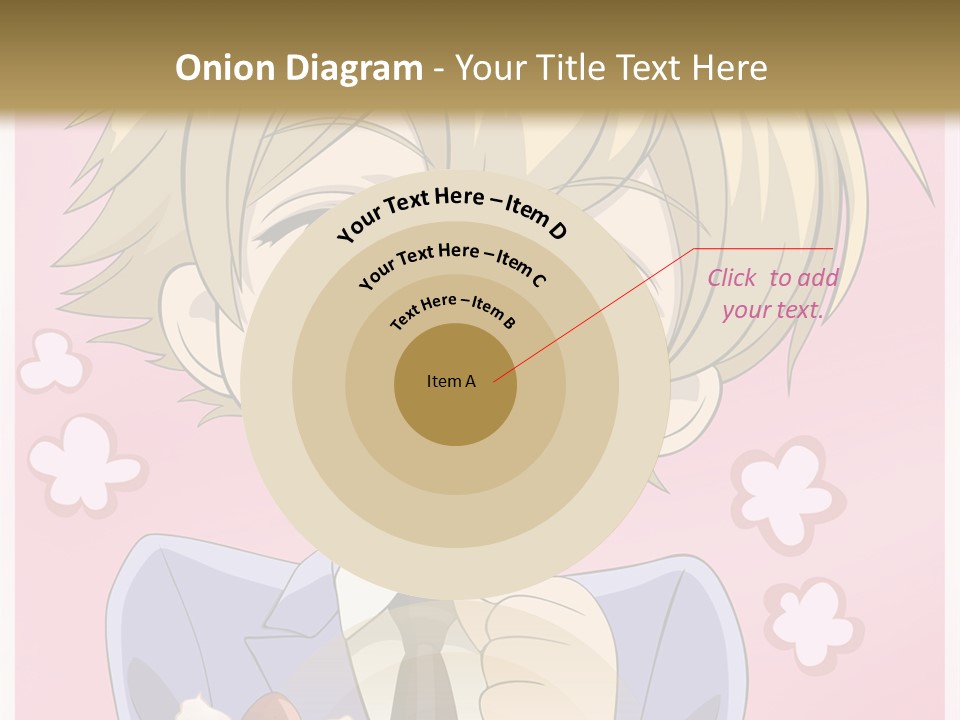 A Person In A Suit Holding A Piece Of Cake PowerPoint Template