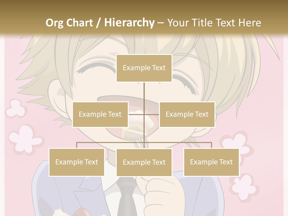 A Person In A Suit Holding A Piece Of Cake PowerPoint Template