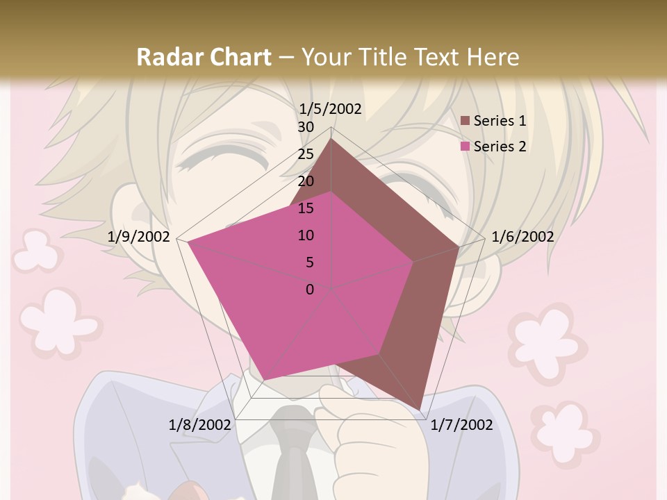 A Person In A Suit Holding A Piece Of Cake PowerPoint Template