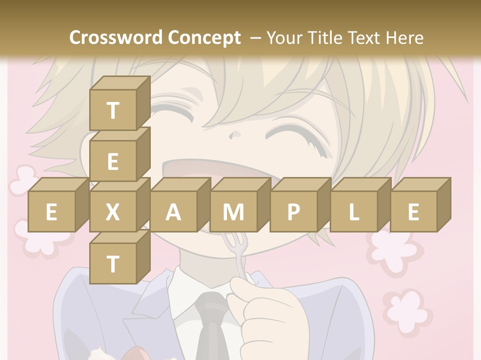 A Person In A Suit Holding A Piece Of Cake PowerPoint Template