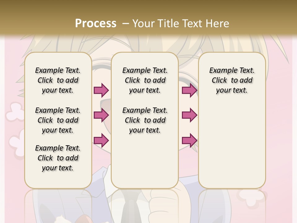 A Person In A Suit Holding A Piece Of Cake PowerPoint Template