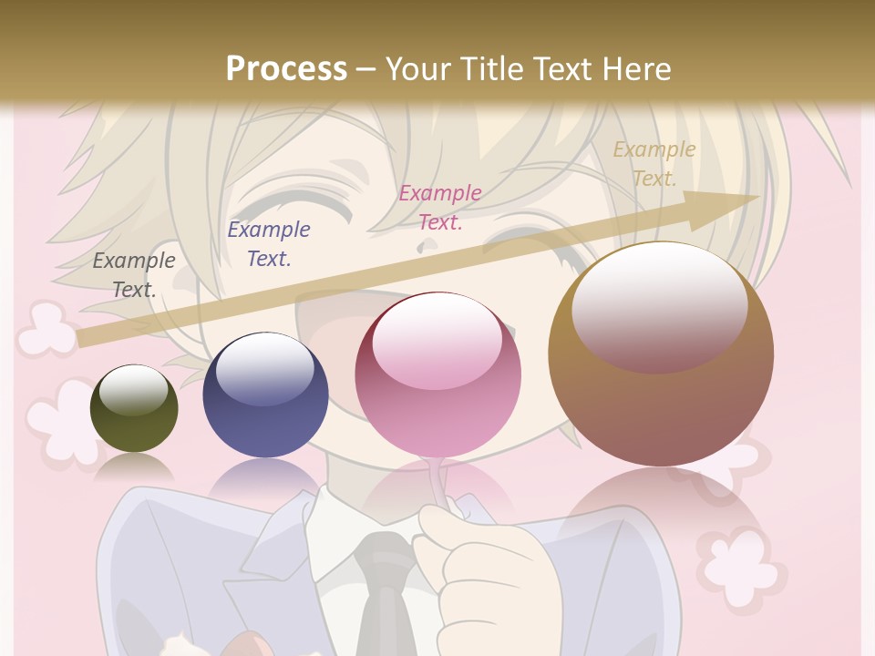 A Person In A Suit Holding A Piece Of Cake PowerPoint Template