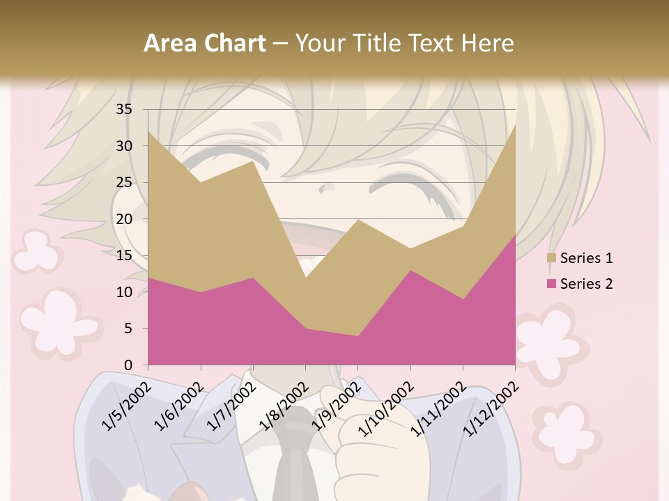 A Person In A Suit Holding A Piece Of Cake PowerPoint Template