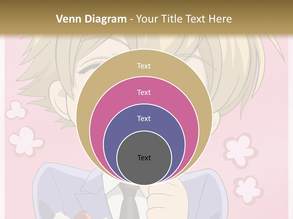 A Person In A Suit Holding A Piece Of Cake PowerPoint Template