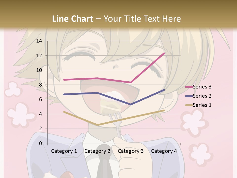 A Person In A Suit Holding A Piece Of Cake PowerPoint Template