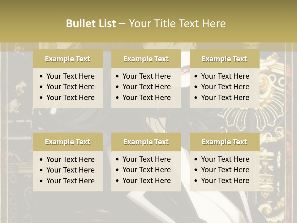 A Couple Of Anime Characters Standing Next To Each Other PowerPoint Template