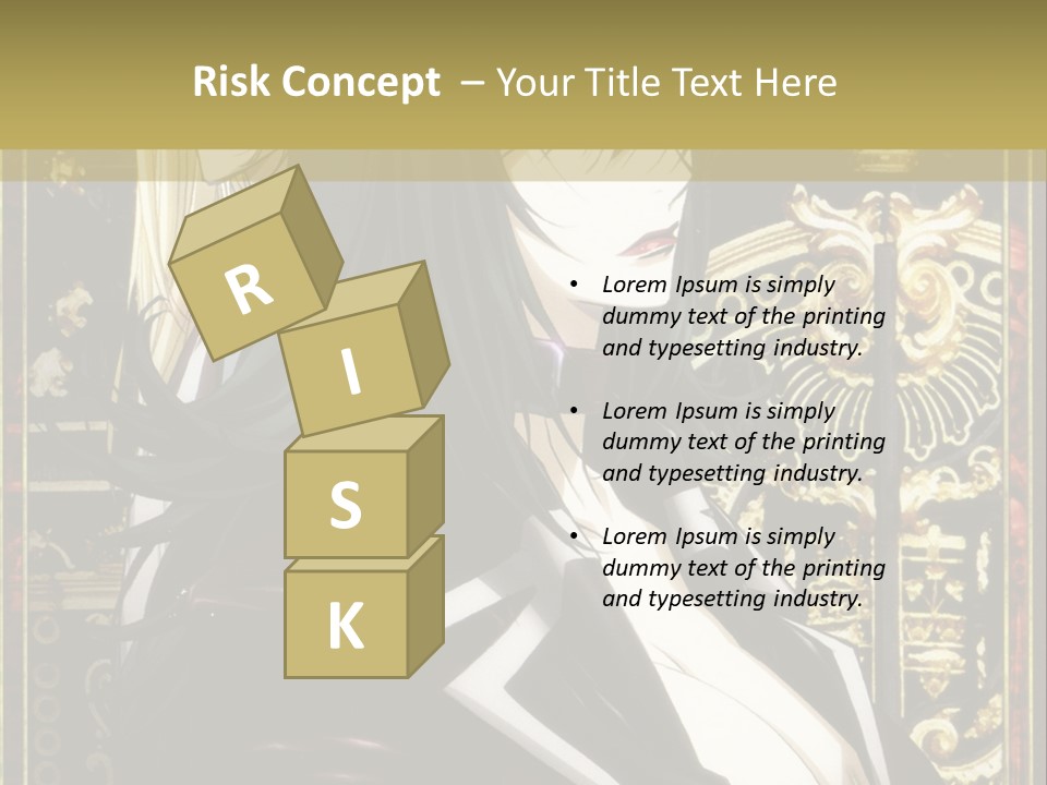 A Couple Of Anime Characters Standing Next To Each Other PowerPoint Template