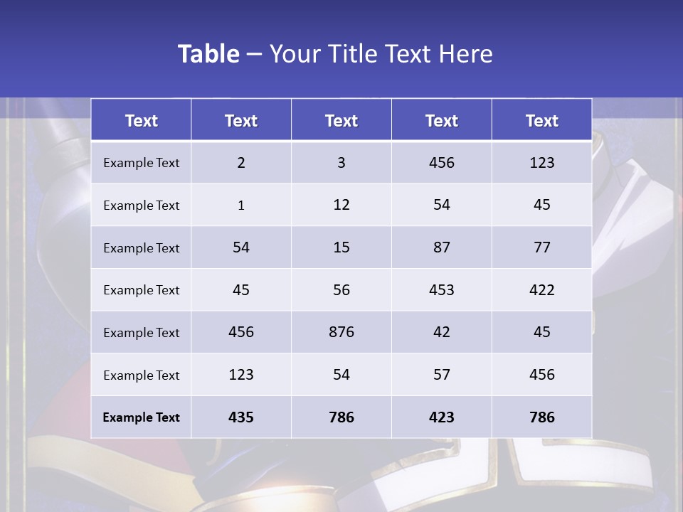 A Couple Of Anime Characters With A Blue Background PowerPoint Template