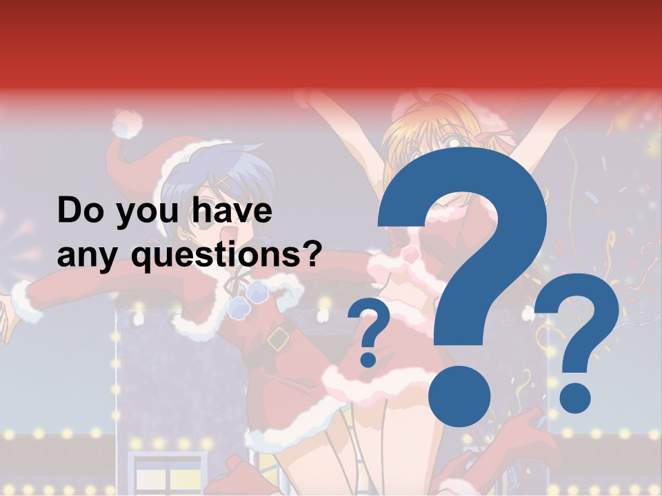 A Couple Of Anime Characters Dancing In Front Of Fireworks PowerPoint Template