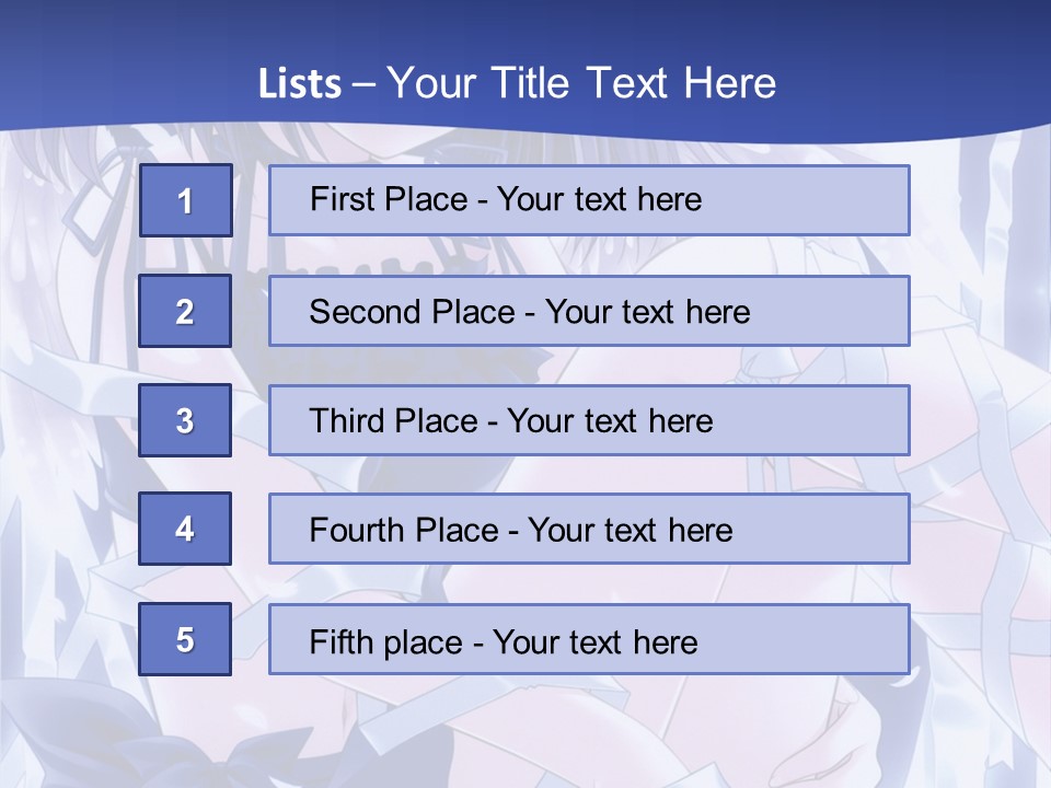 A Girl In A Blue Dress Is Sitting On The Ground PowerPoint Template